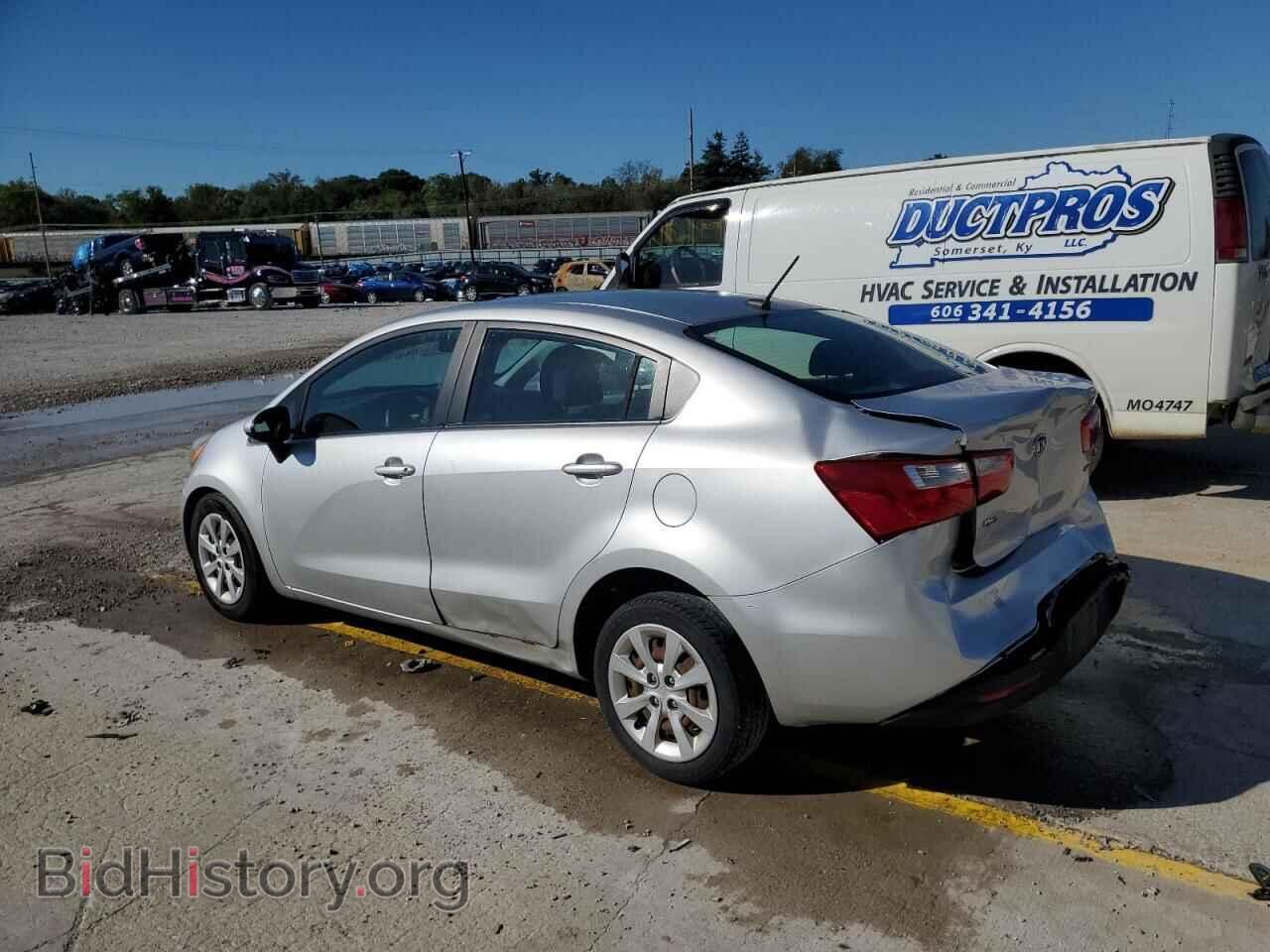 2012 KIA RIO - VIN: KNADM4A34C6082612 - Фото 2