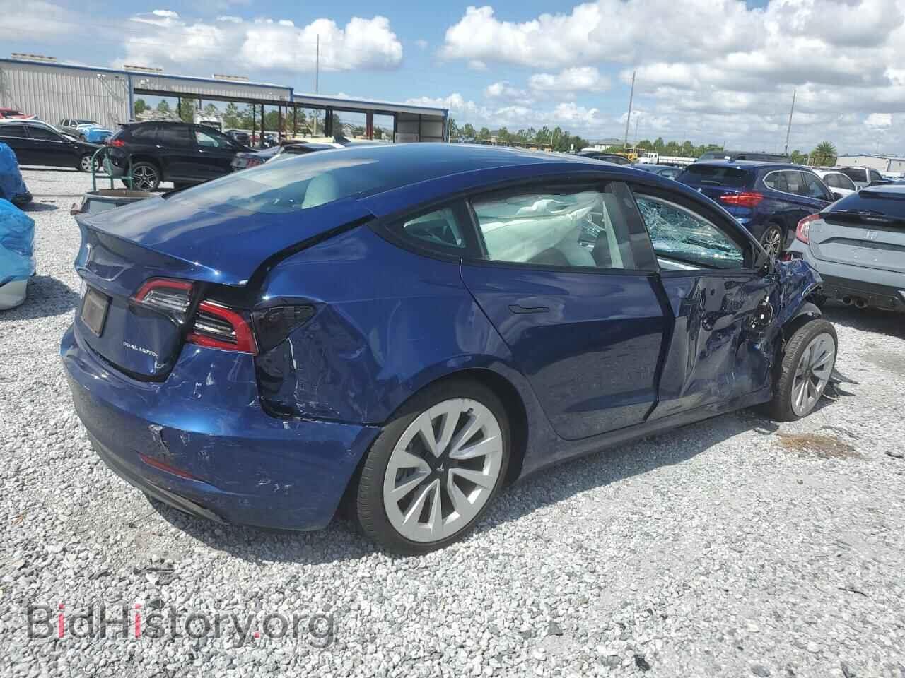2022 TESLA MODEL 3 - VIN: 5YJ3E1EB8NF170596 - Photo 3