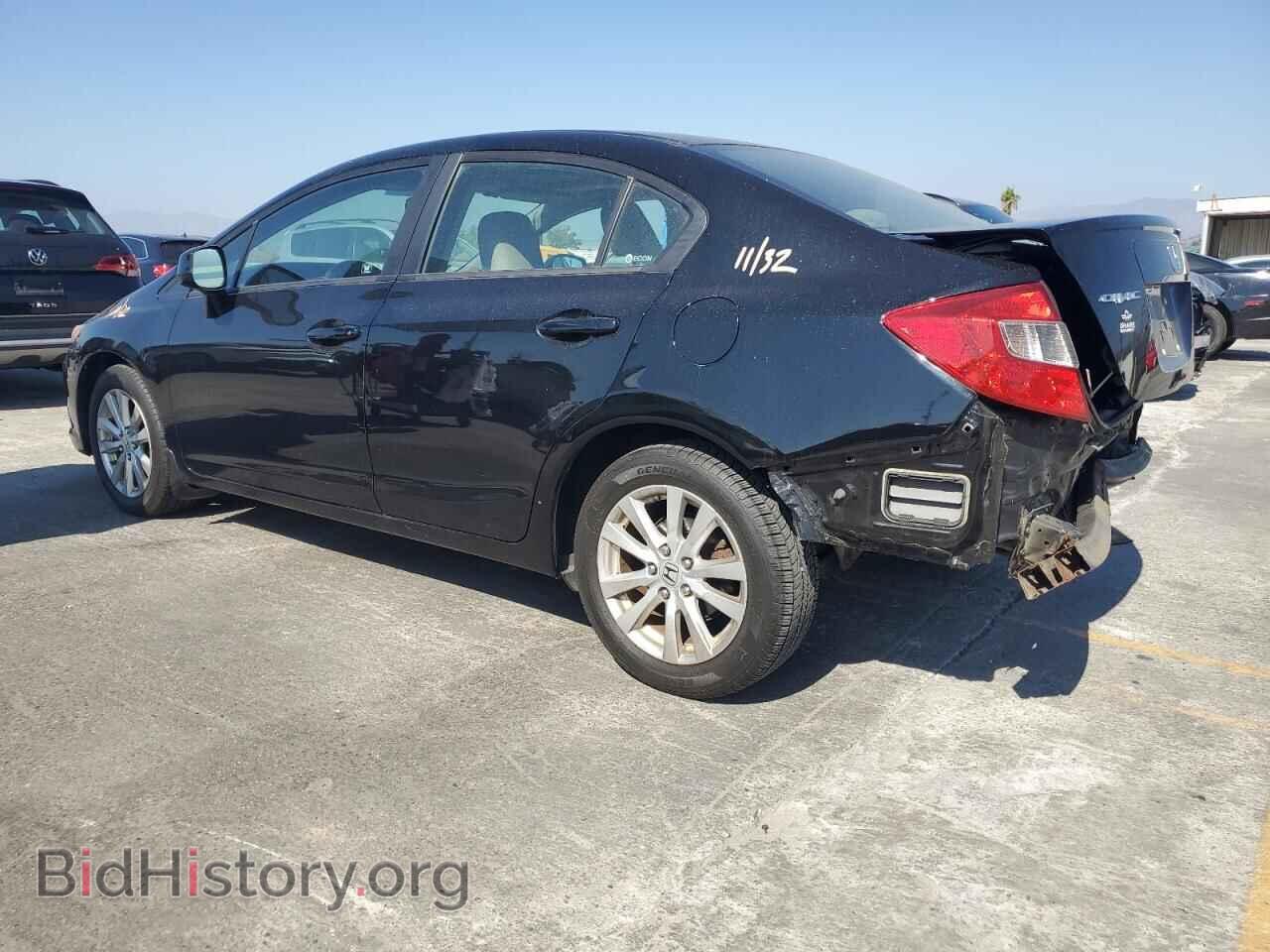 2012 HONDA CIVIC - VIN: 19XFB2F85CE009382 - Фото 2