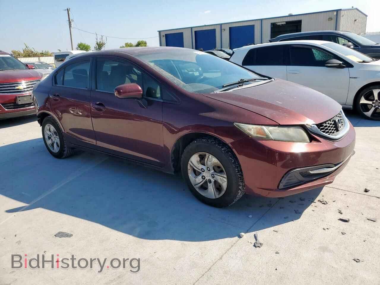 2014 HONDA CIVIC - VIN: 19XFB2F55EE030614 - Фото 4