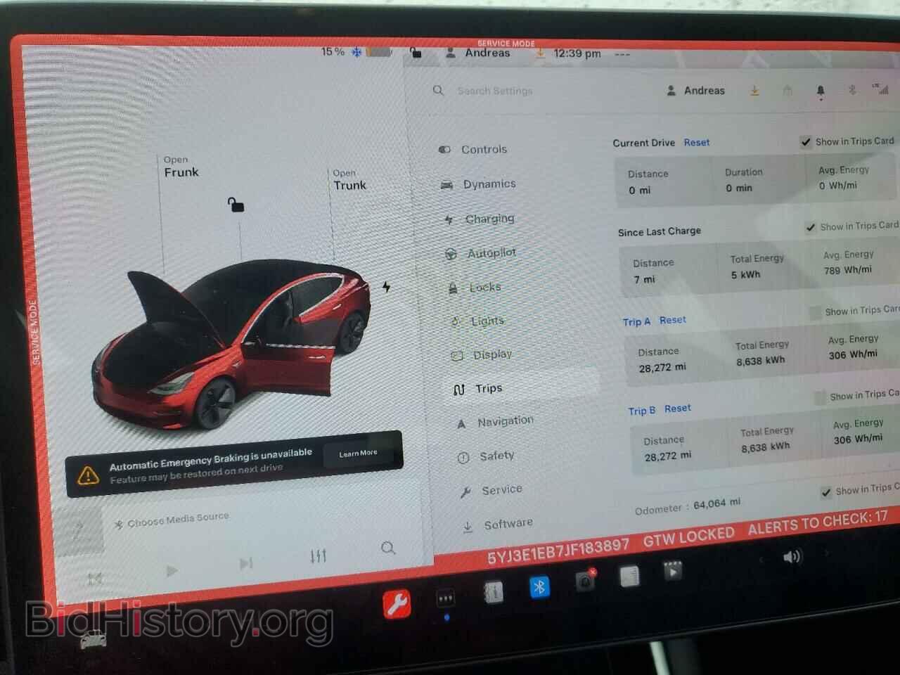 2018 TESLA MODEL 3 - VIN: 5YJ3E1EB7JF183897 - Photo 9