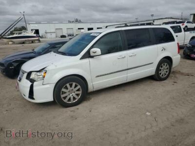 2016 Chrysler MINIVAN Touring, white — VIN 2C4RC1BGXGR287197, Copart