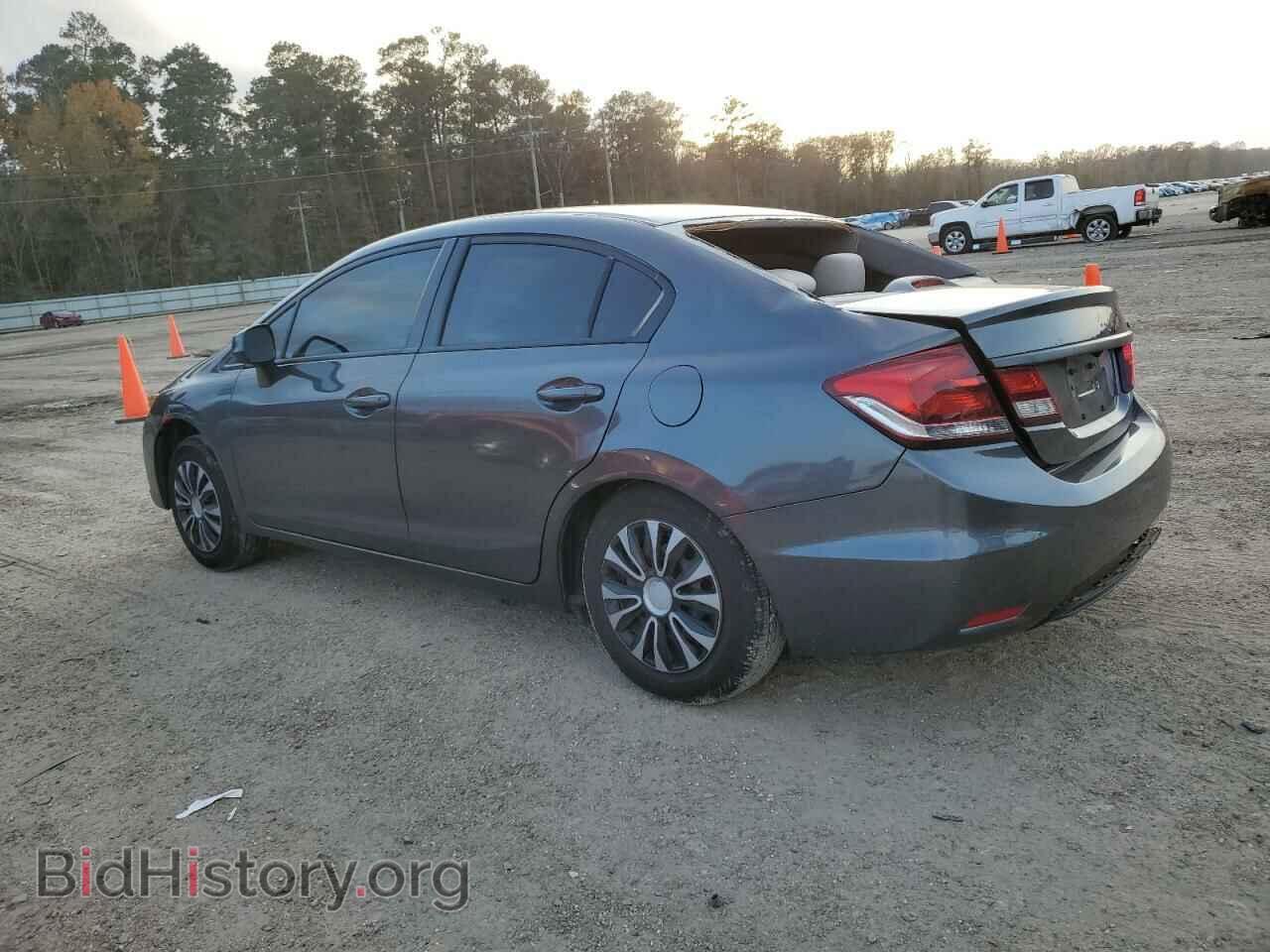 2013 HONDA CIVIC - VIN: 2HGFB2F55DH587009 - Фото 2