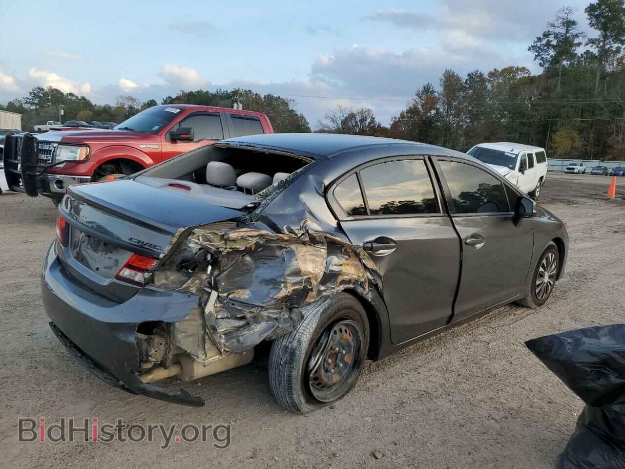 2013 HONDA CIVIC - VIN: 2HGFB2F55DH587009 - Фото 3