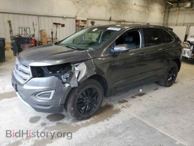 2018 Ford EDGE SEL, gray — VIN 2FMPK4J88JBB27014, Copart