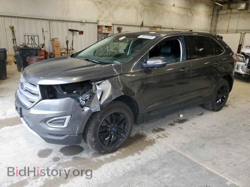 2018 Ford EDGE SEL (VIN 2FMPK4J88JBB27014) — photo 1 of 13, Copart, damage: front end
