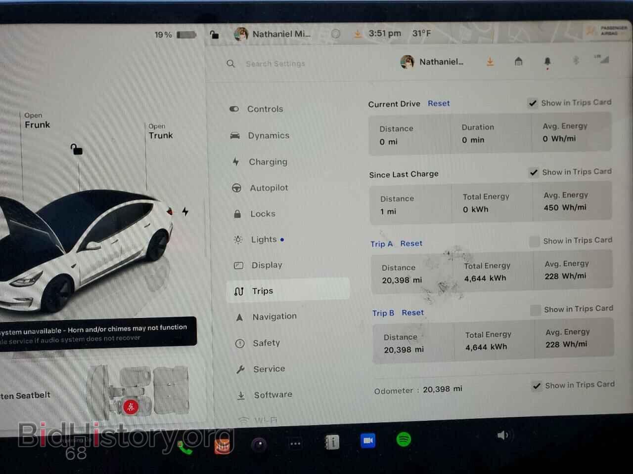 2023 TESLA MODEL 3 - VIN: 5YJ3E1EA9PF402598 - Фото 9