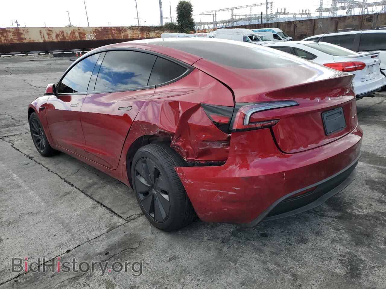 2025 TESLA MODEL 3 - VIN: 5YJ3E1EB0SF936140 - Фото 2