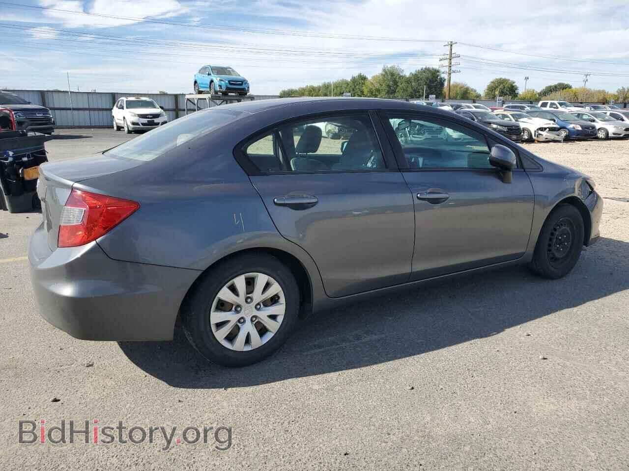 2012 HONDA CIVIC - VIN: 19XFB2F59CE376887 - Фото 3