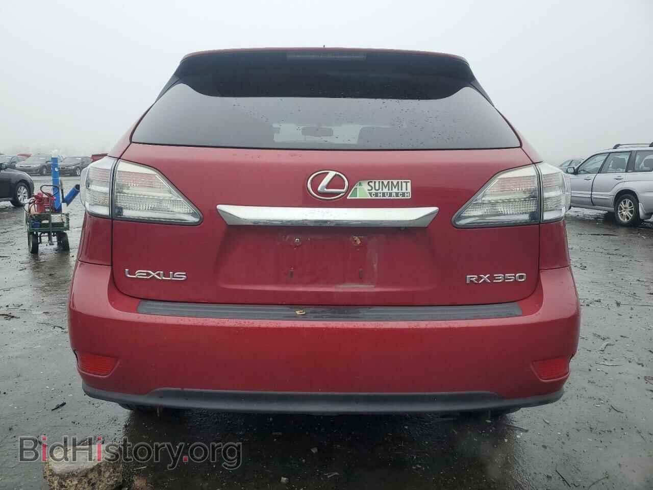 2010 LEXUS RX350 - VIN: 2T2BK1BA6AC056476 - Фото 6