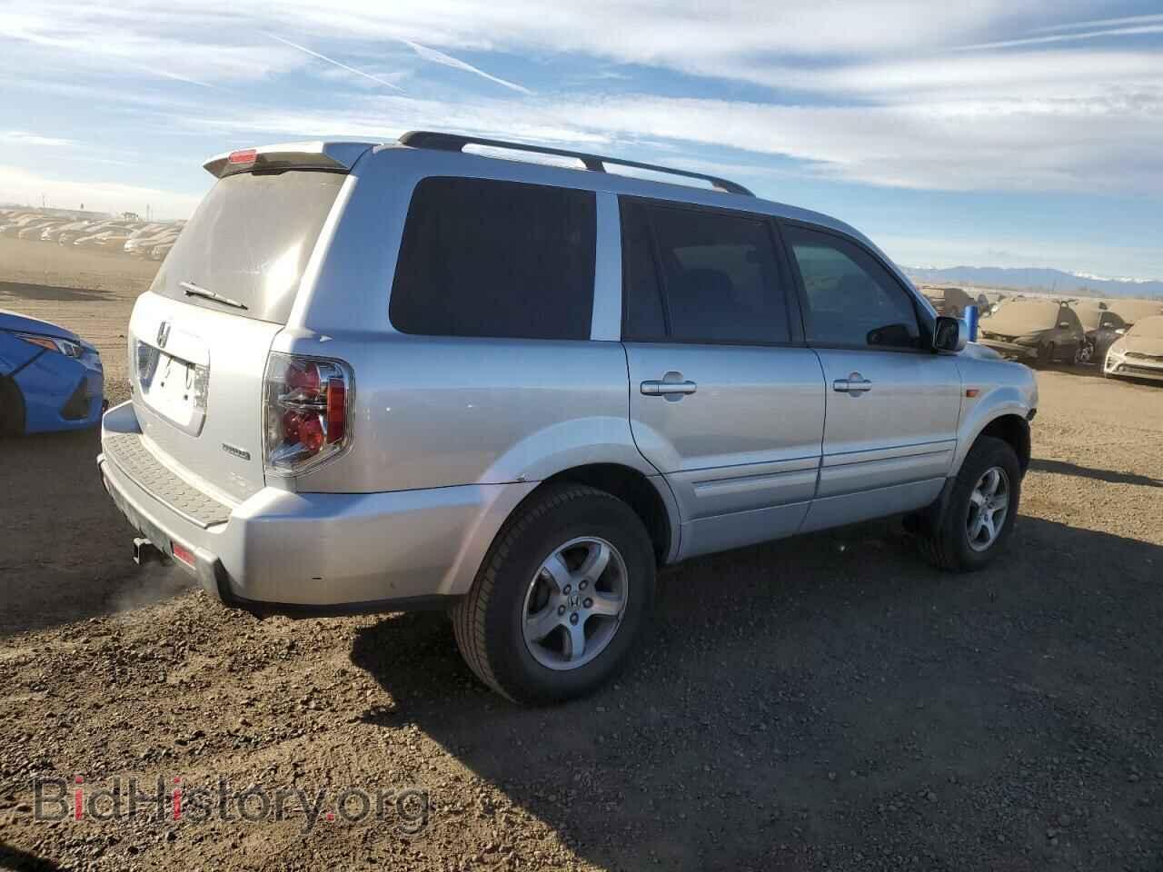 2006 HONDA PILOT - VIN: 2HKYF18476H557000 - Фото 3