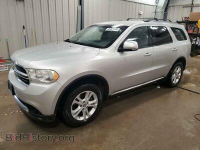 2012 Dodge DURANGO Crew, серебристый — VIN 1C4RDJDG9CC117068, Copart