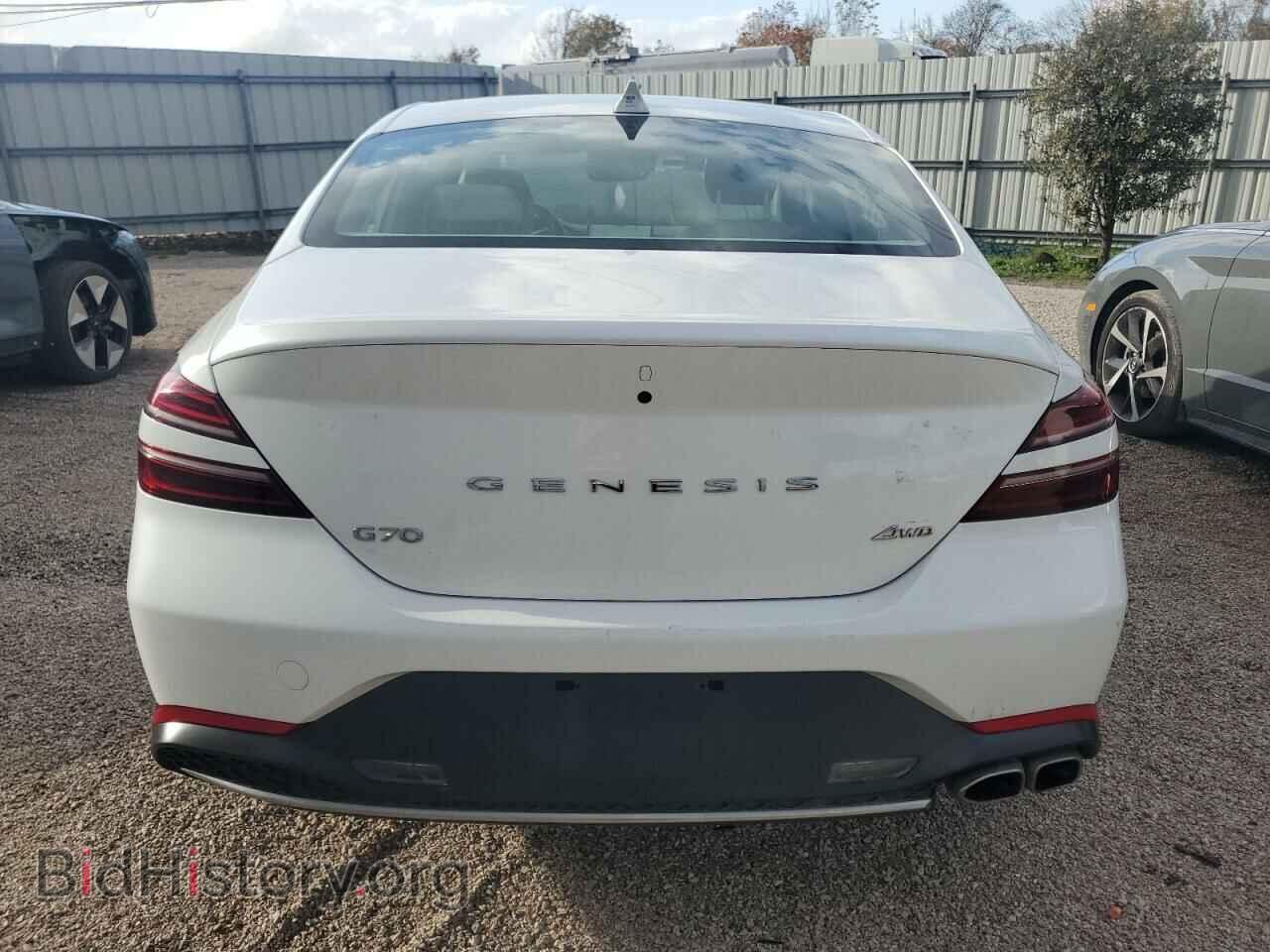 2023 GENESIS G70 BASE - VIN: KMTG34TA4PU132412 - Фото 6