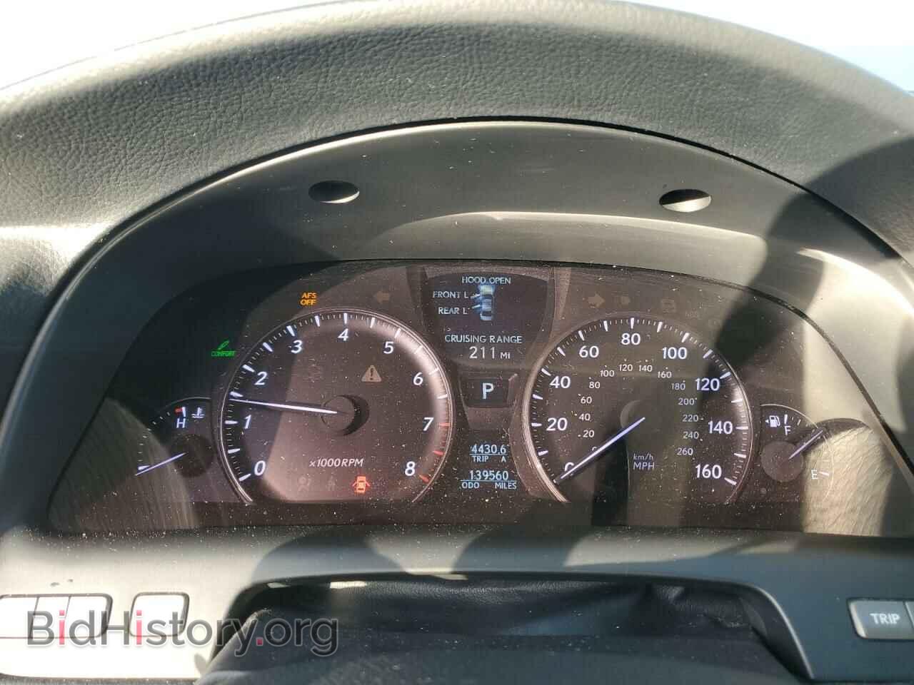 2007 LEXUS LS460 - VIN: JTHGL46F975001233 - Фото 9