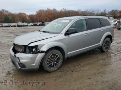 2019 Dodge JOURNEY SE, silver — VIN 3C4PDCBB8KT779401, Copart