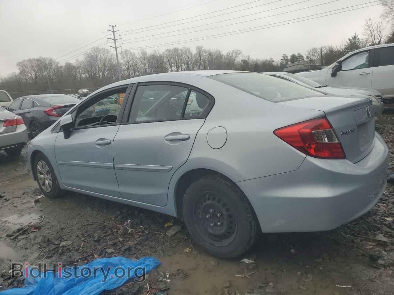 2012 HONDA CIVIC - VIN: 2HGFB2F53CH554170 - Фото 2