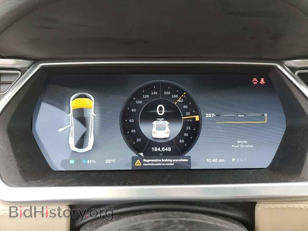 2014 TESLA MODEL S - VIN: 5YJSA1H16EFP32411 - Photo 9