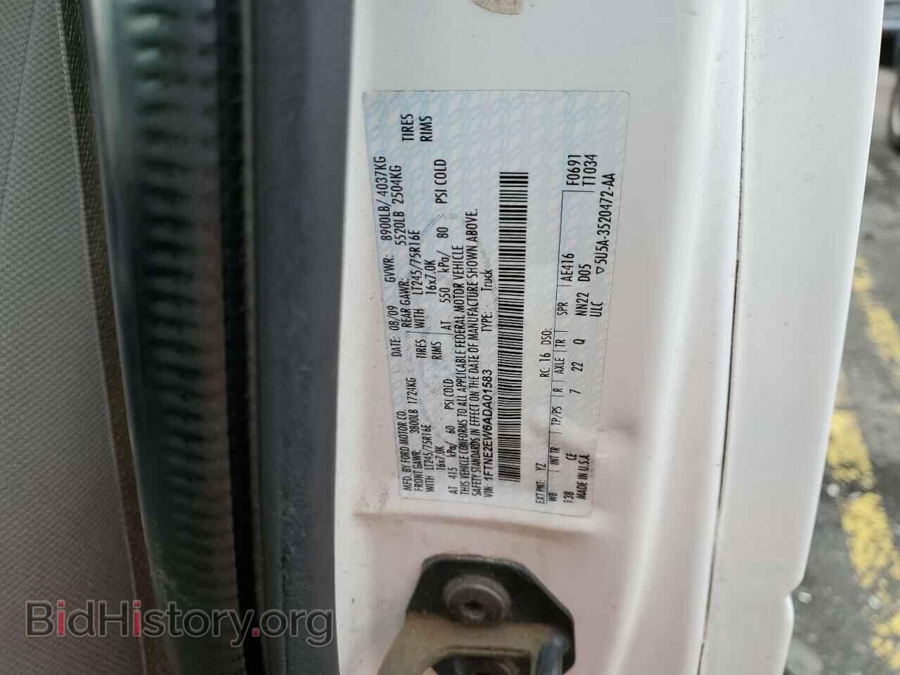 2010 FORD ALL Models - VIN: 1FTNE2EW6ADA01583 - Photo 12