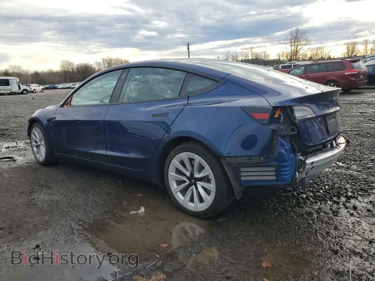 2022 TESLA MODEL 3 - VIN: 5YJ3E1EB7NF130719 - Фото 2