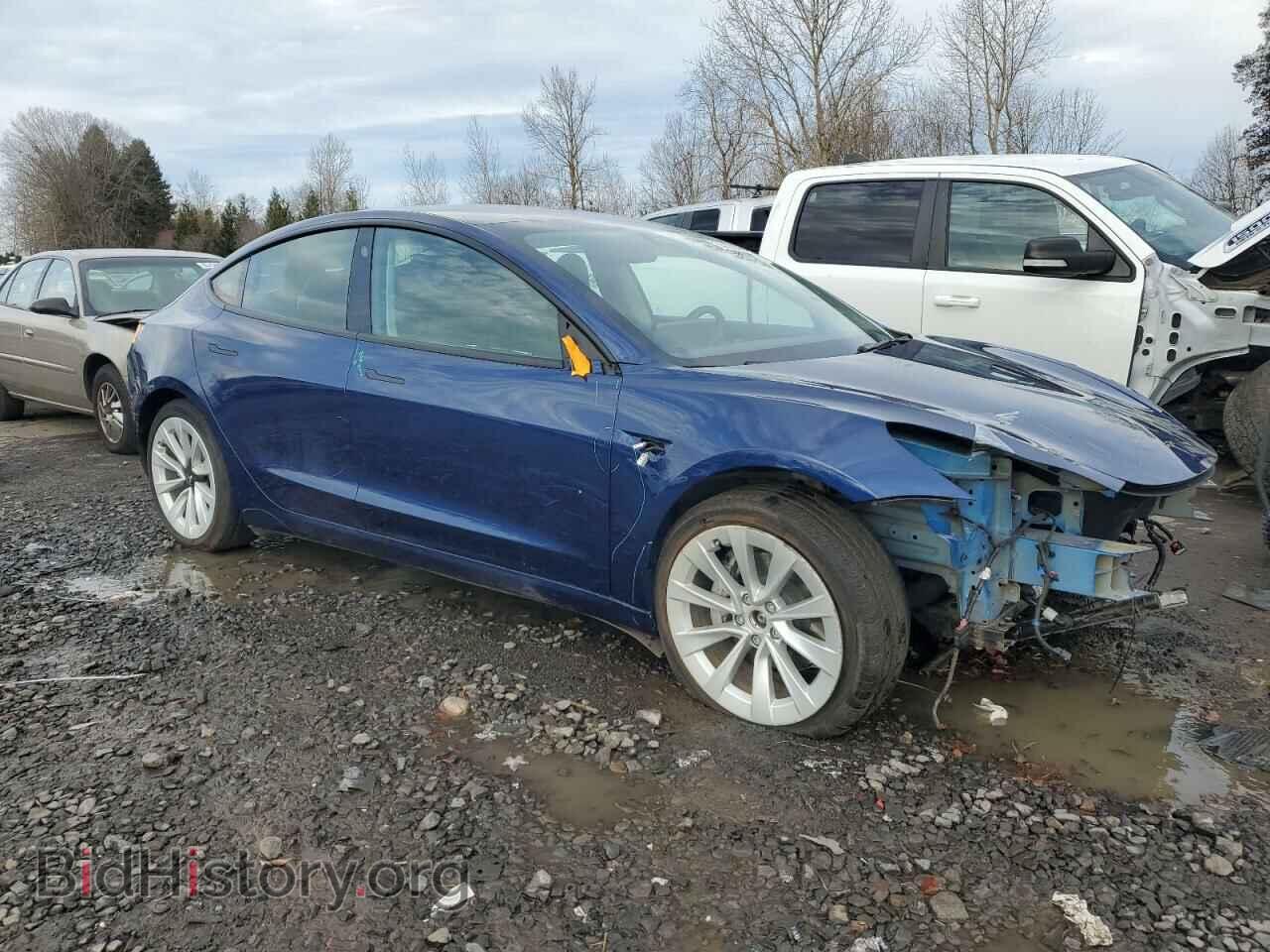 2022 TESLA MODEL 3 - VIN: 5YJ3E1EB7NF130719 - Фото 4