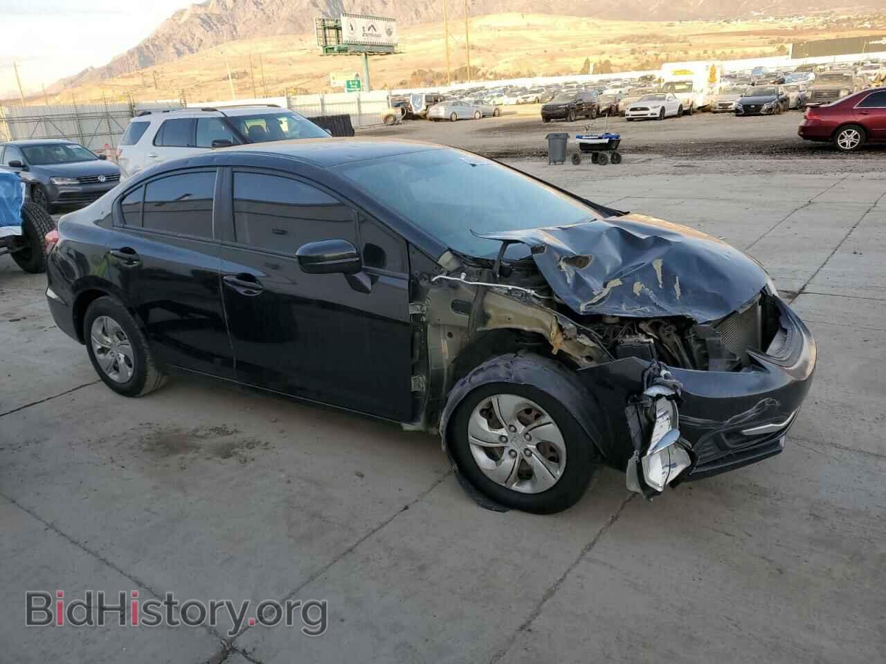 2014 HONDA CIVIC - VIN: 2HGFB2F55EH506169 - Фото 4