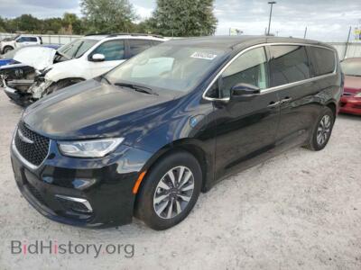 2023 Chrysler PACIFICA Hybrid Touring L, черный — VIN 2C4RC1L77PR584166, Copart