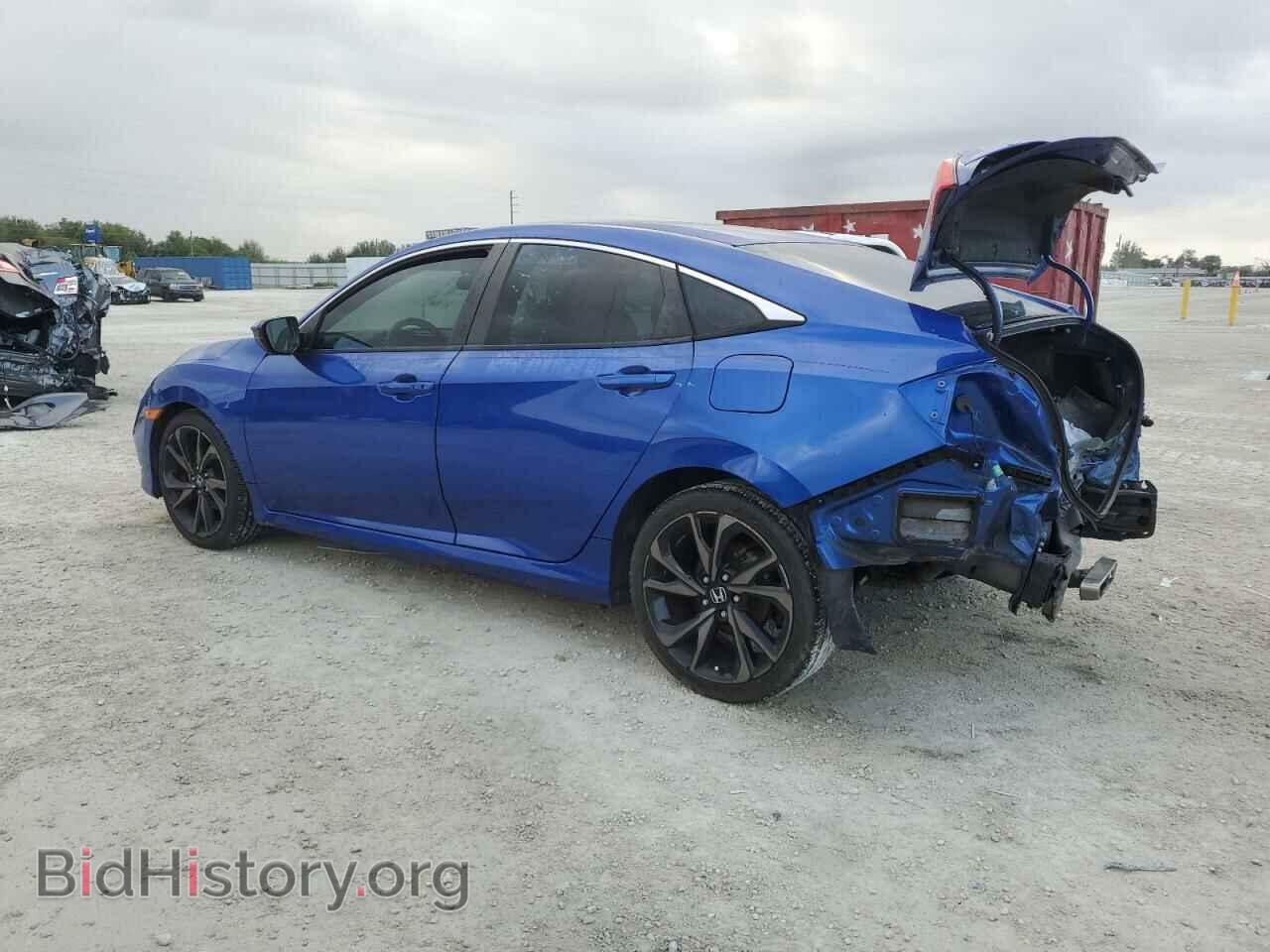 2019 HONDA CIVIC - VIN: 19XFC2F87KE046607 - Фото 2