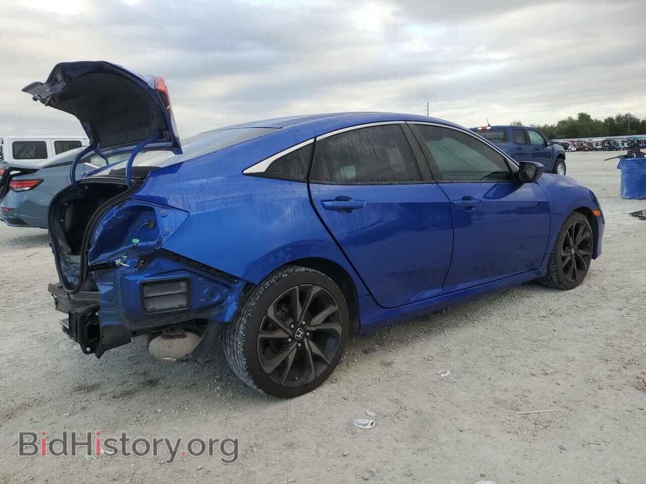 2019 HONDA CIVIC - VIN: 19XFC2F87KE046607 - Фото 3