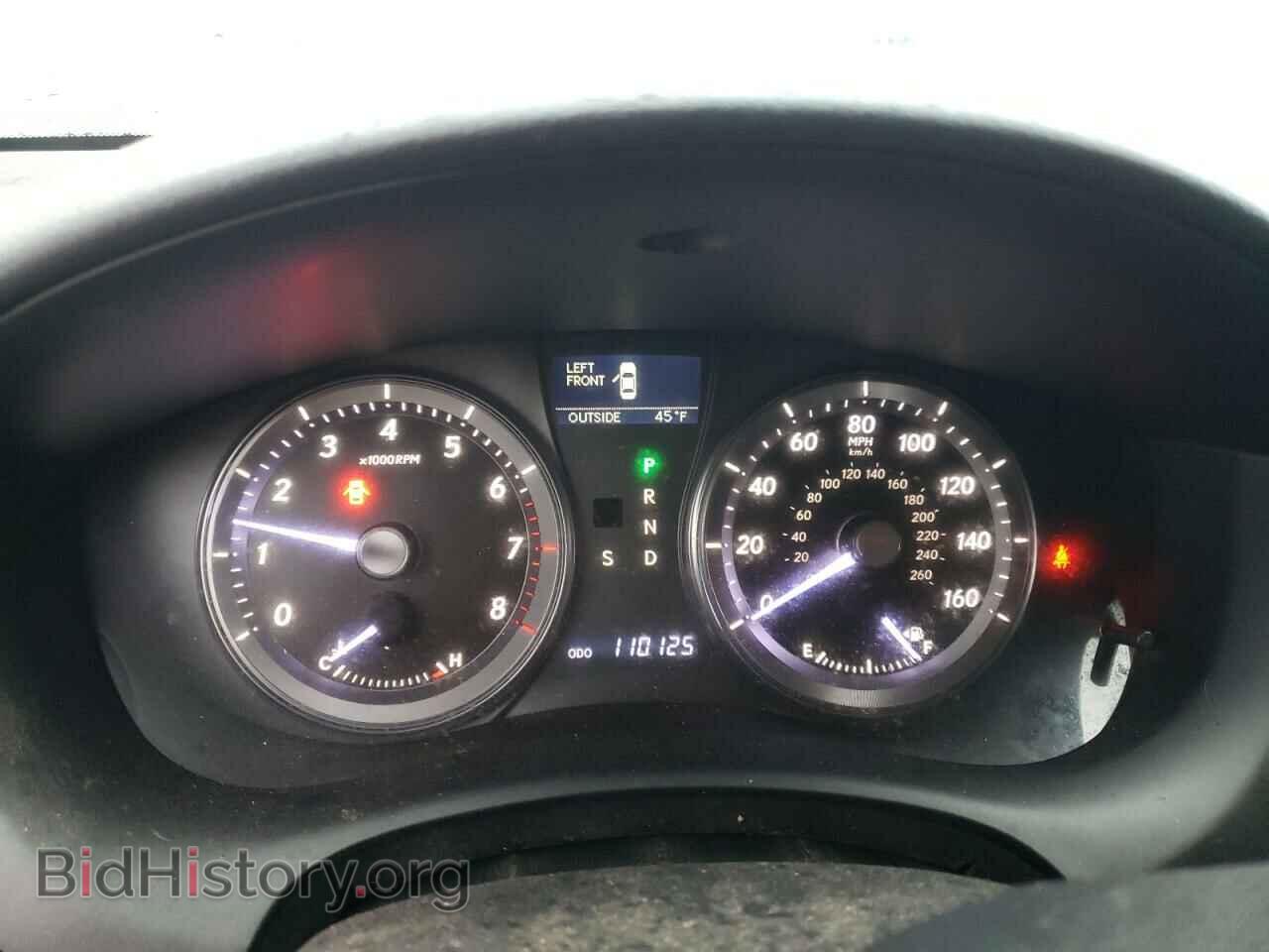 2012 LEXUS ES350 - VIN: JTHBK1EG2C2513109 - Фото 9