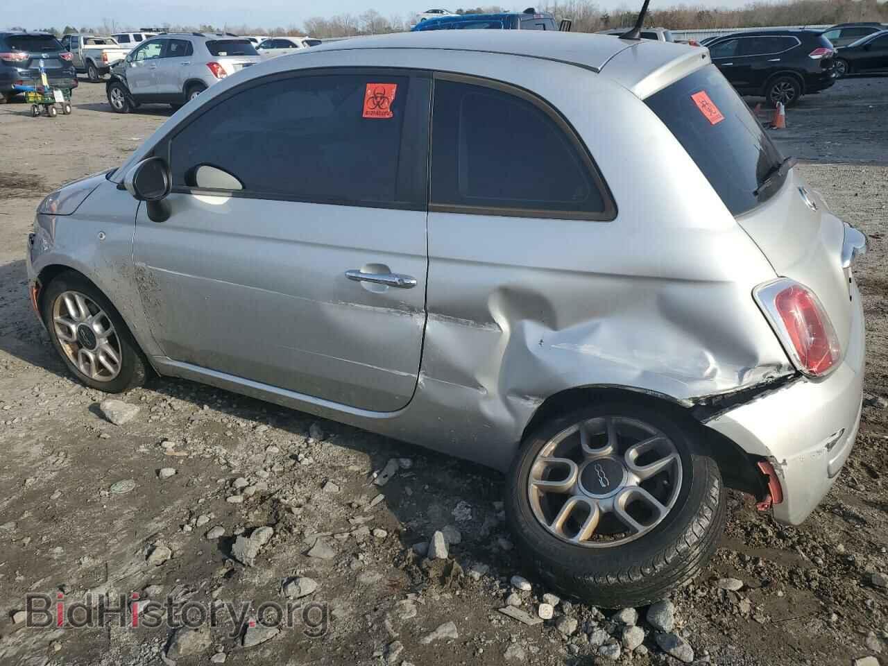 2012 FIAT 500 - VIN: 3C3CFFAR4CT124103 - Фото 2