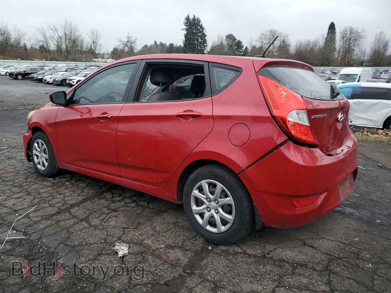 2012 HYUNDAI ACCENT - VIN: KMHCT5AE1CU058509 - Фото 2