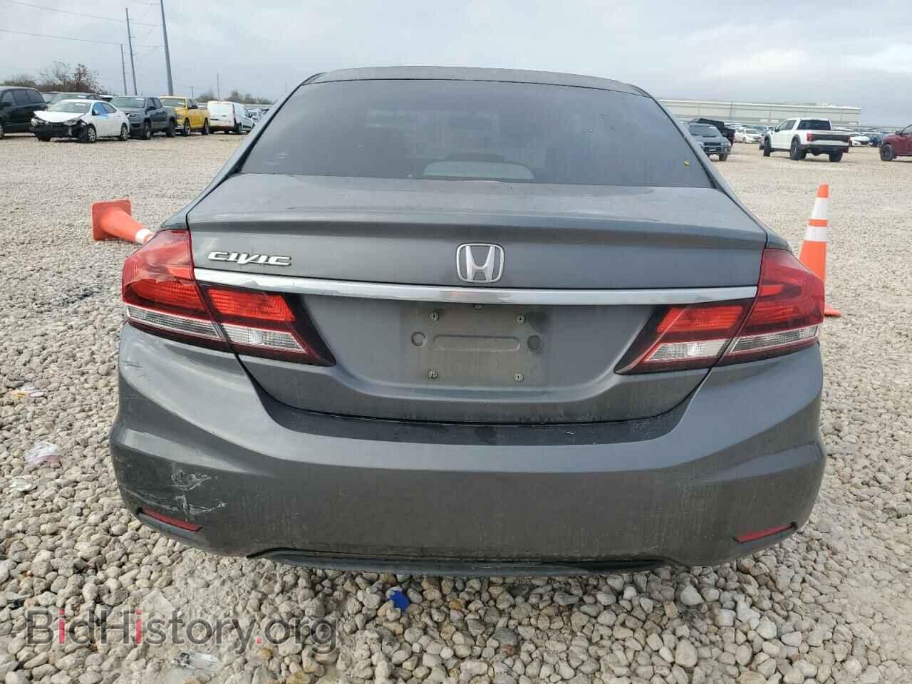 2013 HONDA CIVIC - VIN: 19XFB2F86DE050329 - Фото 6