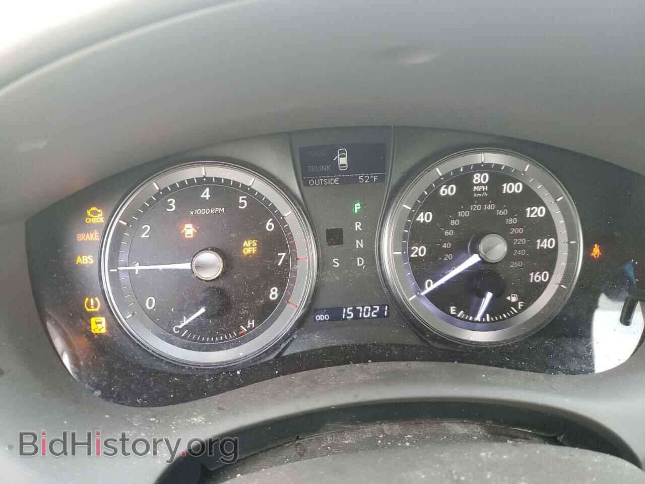 2012 LEXUS ES350 - VIN: JTHBK1EG0C2506692 - Фото 9