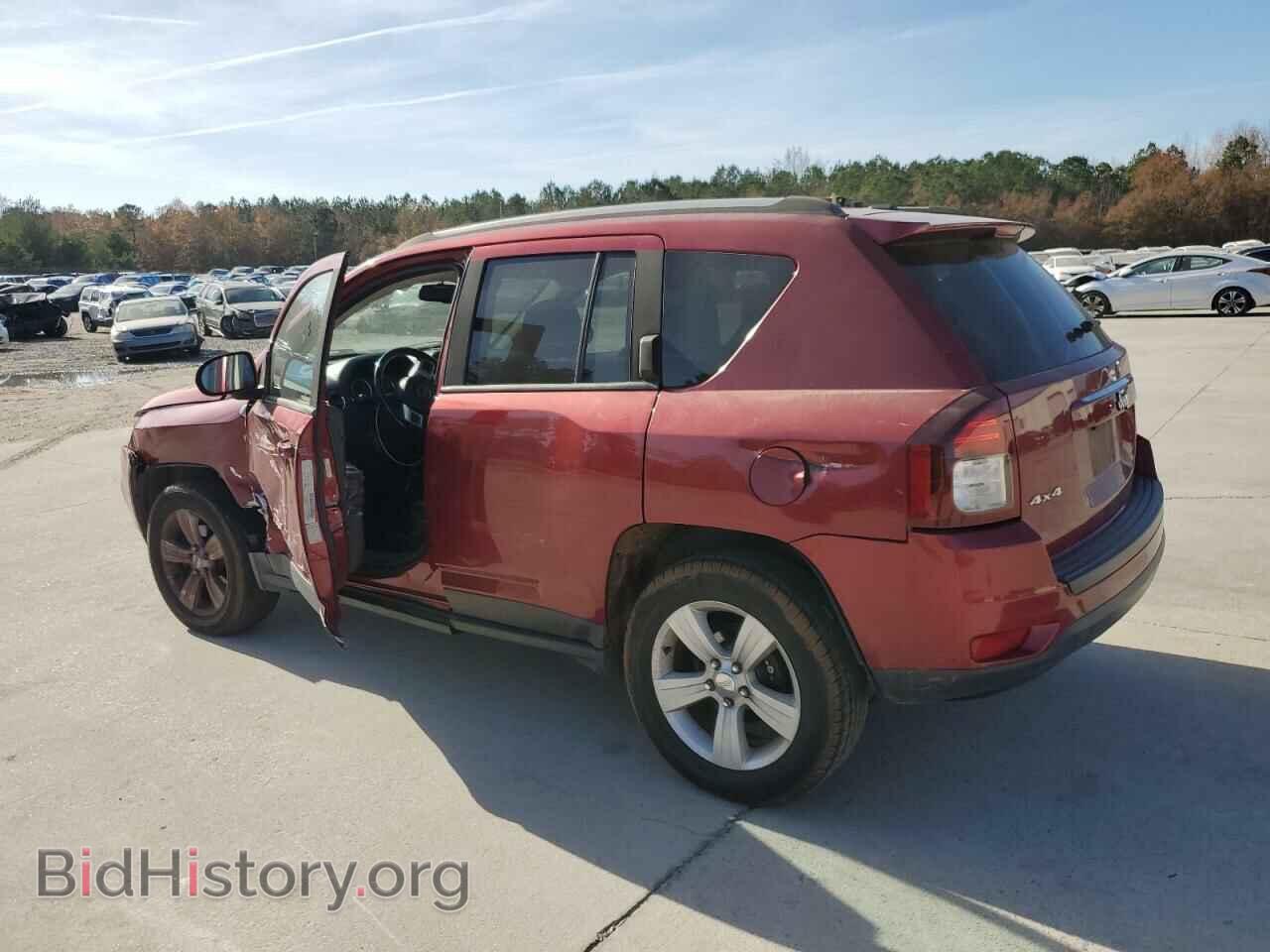 2016 JEEP COMPASS - VIN: 1C4NJDEB0GD782873 - Фото 2