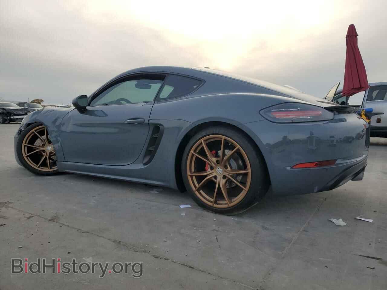 2018 PORSCHE CAYMAN - VIN: WP0AA2A89JK262316 - Фото 2