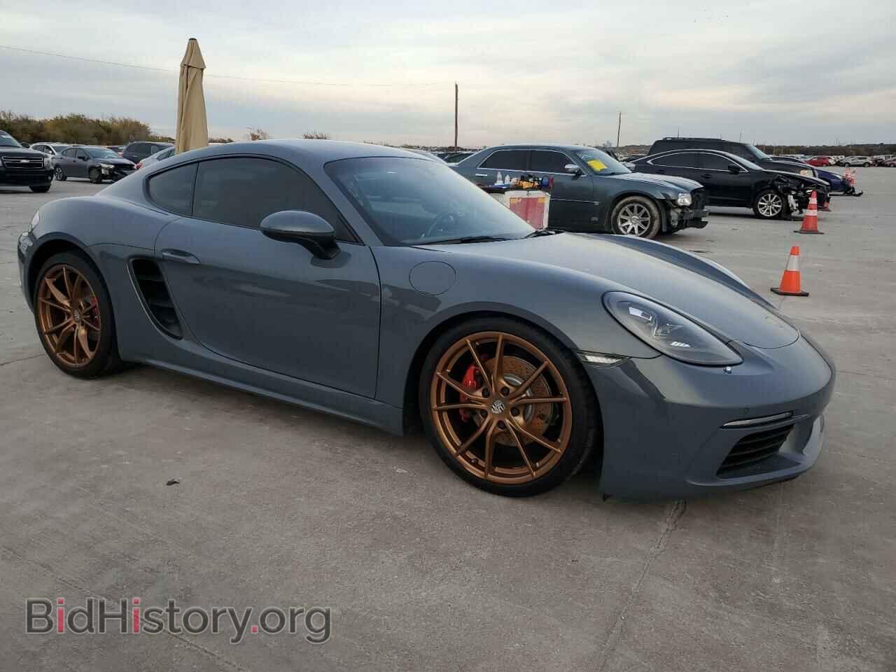 2018 PORSCHE CAYMAN - VIN: WP0AA2A89JK262316 - Фото 4