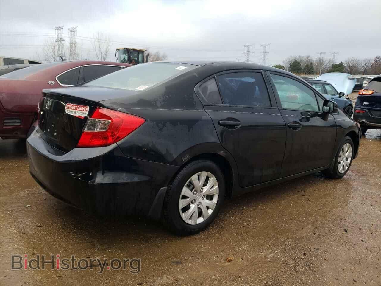 2012 HONDA CIVIC - VIN: 19XFB2F58CE069680 - Фото 3
