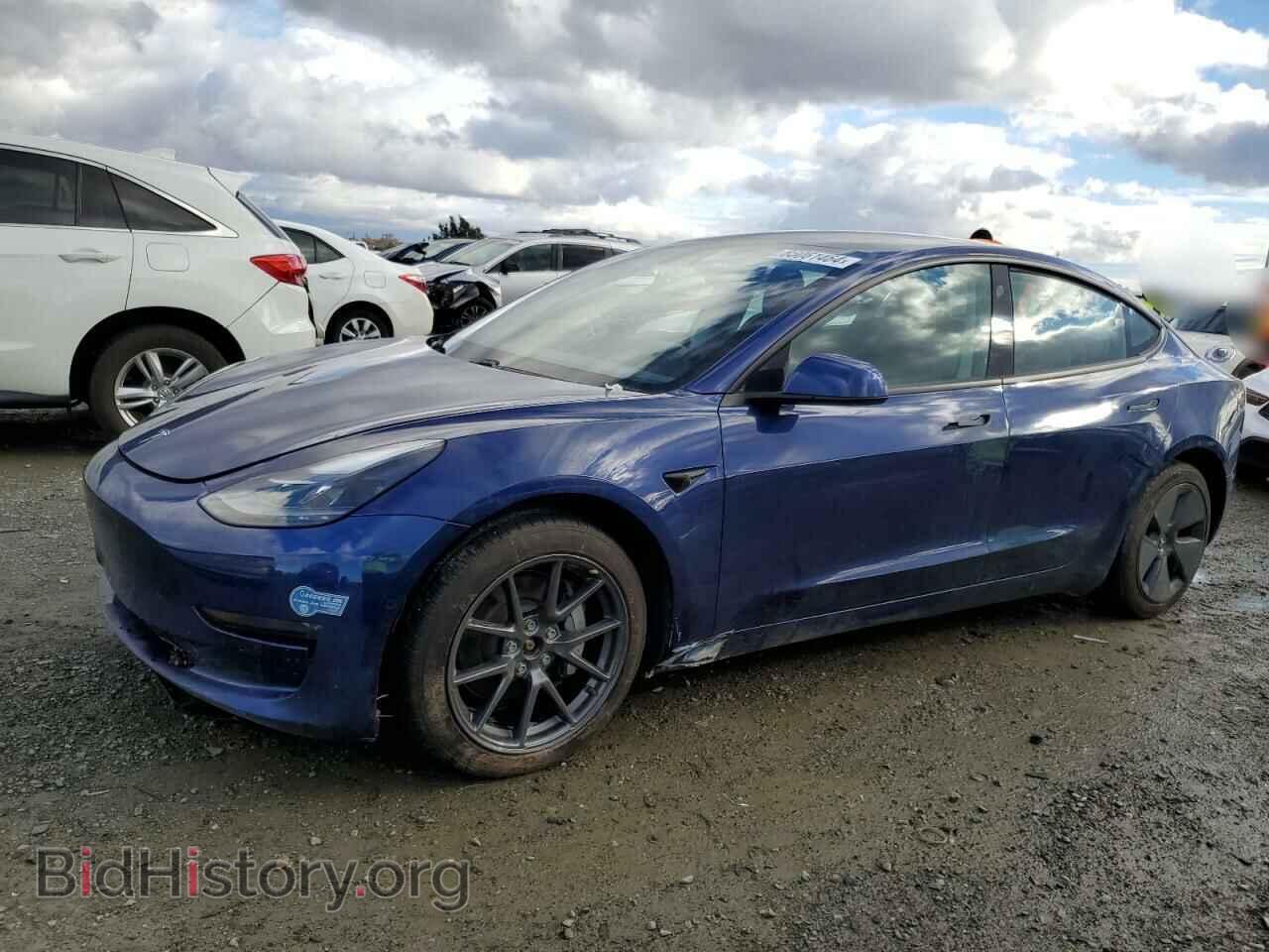 Photo 5YJ3E1EBXMF999054 - TESLA MODEL 3 2021