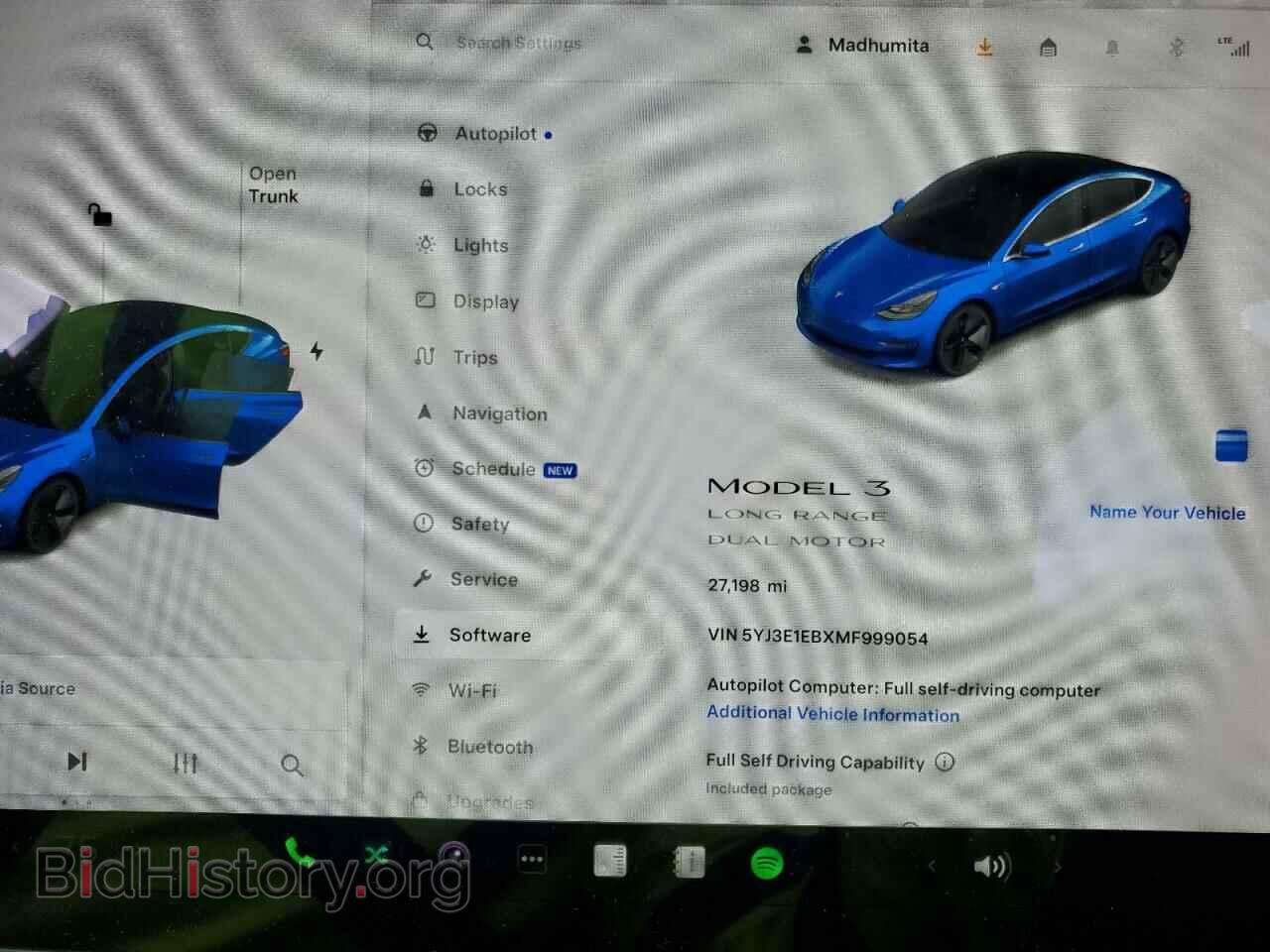 2021 TESLA MODEL 3 - VIN: 5YJ3E1EBXMF999054 - Photo 9