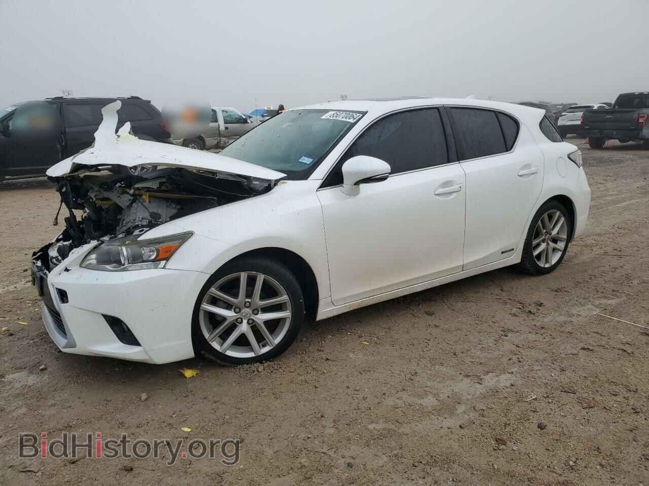 Фотография JTHKD5BH7F2226240 - LEXUS CT 200 2015