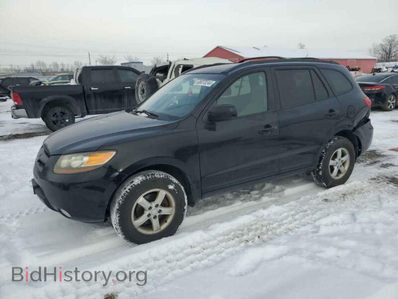 2007 Hyundai SANTA FE GL (VIN 5NMSG73E87H057027) — фото 1 из 13, Copart, повреждение: задняя часть