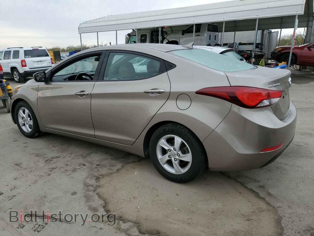 2014 HYUNDAI ELANTRA - VIN: 5NPDH4AE9EH497748 - Фото 2