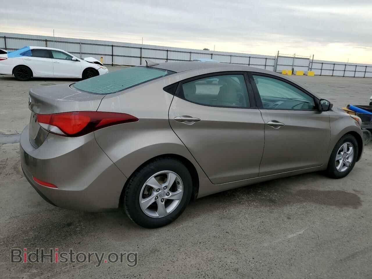 2014 HYUNDAI ELANTRA - VIN: 5NPDH4AE9EH497748 - Фото 3