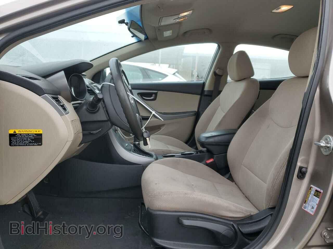 2014 HYUNDAI ELANTRA - VIN: 5NPDH4AE9EH497748 - Фото 7