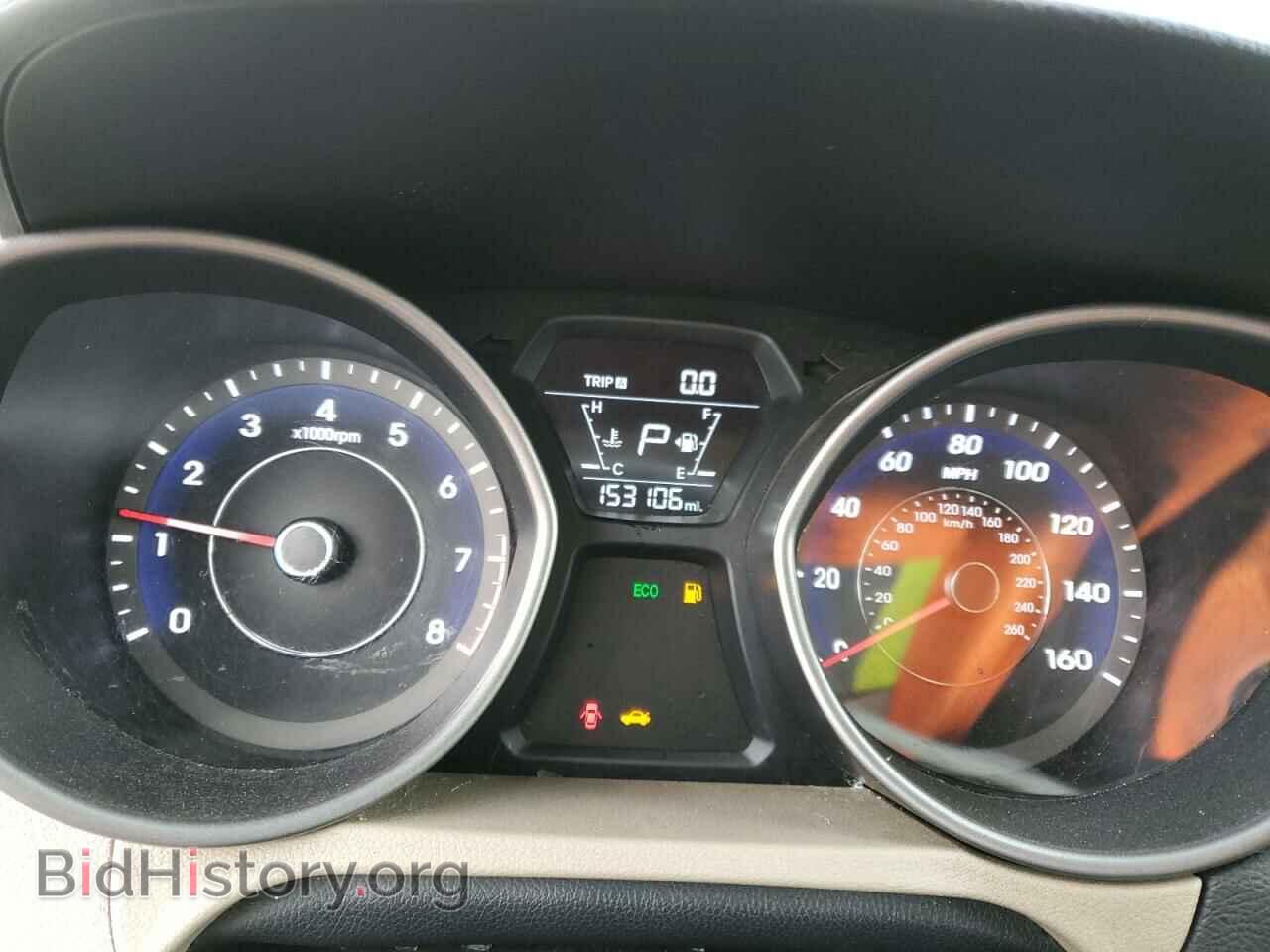 2014 HYUNDAI ELANTRA - VIN: 5NPDH4AE9EH497748 - Фото 9
