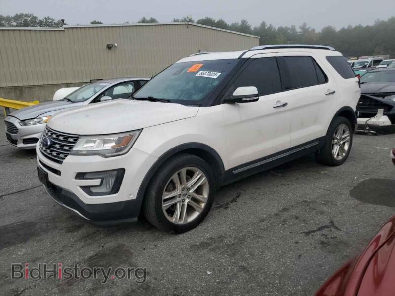 2016 Ford EXPLORER Limited (VIN 1FM5K8FH8GGC37747) — photo 1 of 13, Copart, damage: rear end