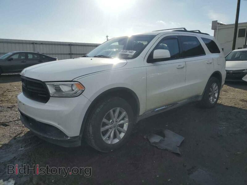 2015 Dodge DURANGO SXT (VIN 1C4RDJAG9FC874187) — фото 1 из 13, Copart, повреждение: передняя часть
