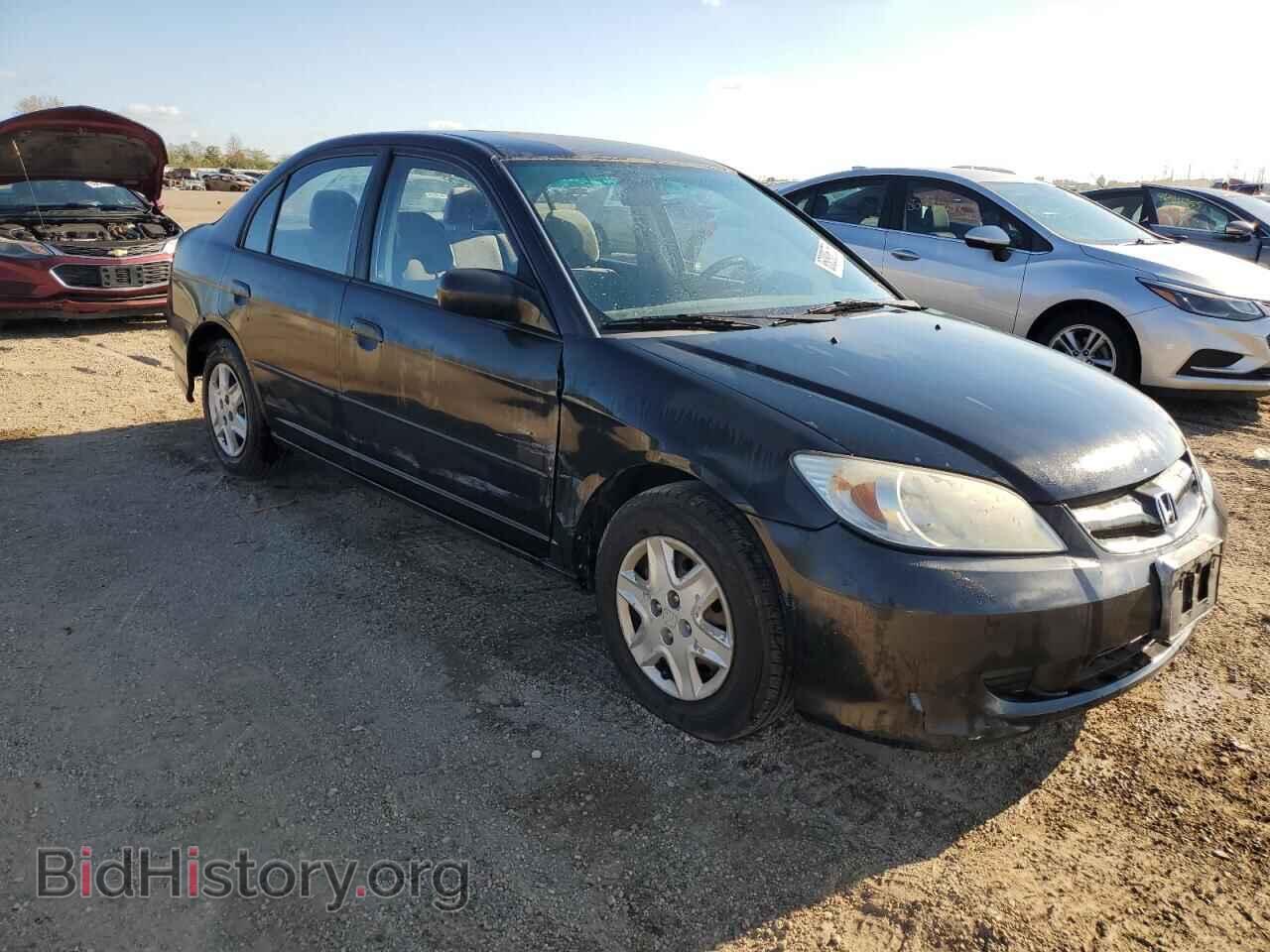 2005 HONDA CIVIC - VIN: 2HGES16355H578784 - Фото 4