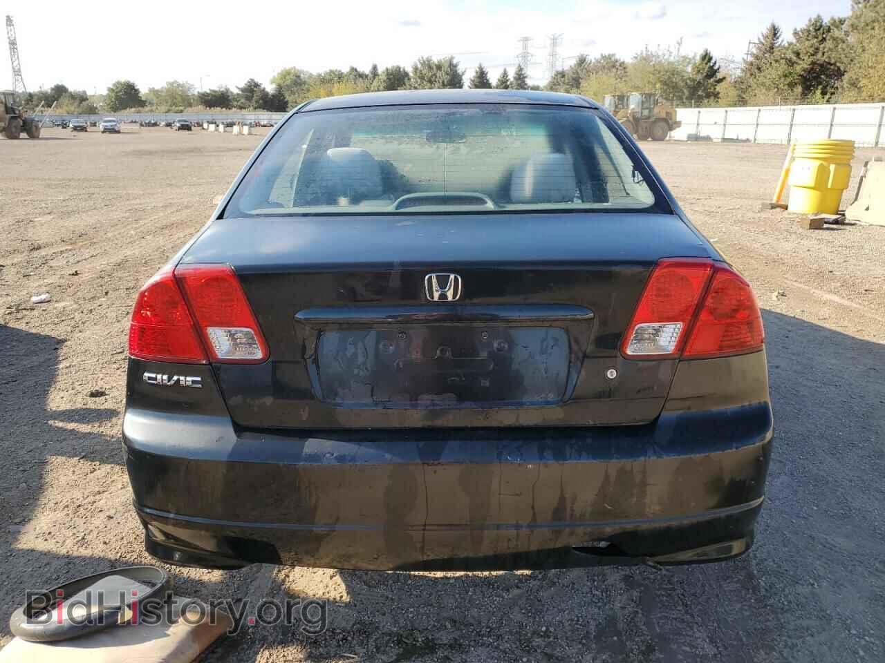 2005 HONDA CIVIC - VIN: 2HGES16355H578784 - Фото 6