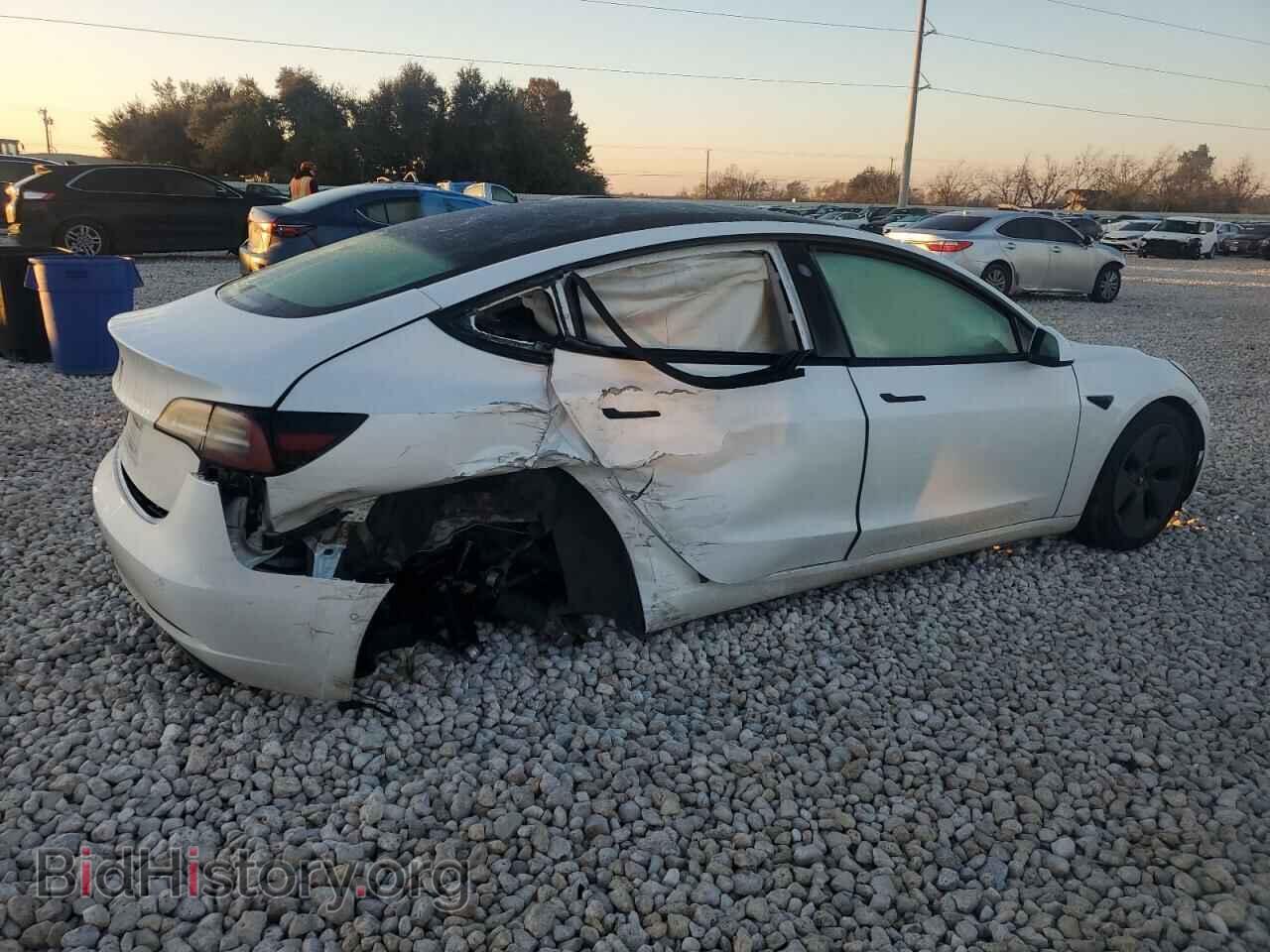 2021 TESLA MODEL 3 - VIN: 5YJ3E1EA0MF013697 - Фото 3